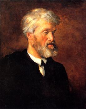 喬治 費德裡科 沃茨 Portrait Of Thomas Carlyle